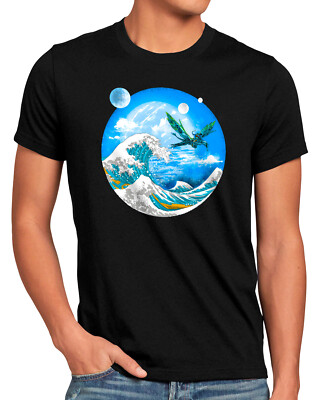 Banshee Wave Herren T-Shirt navi pandora sci-fi
