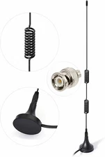 BNC Male Antenna Aerial For Uniden Bearcat Whistler Radio Shack Police Scanner