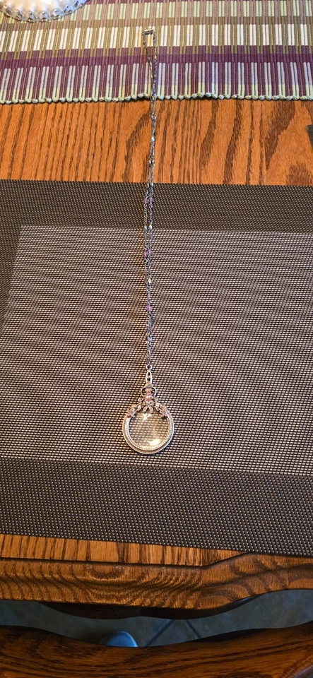 Collar Lupa Lucita Vintage 1928 Tono Oro Cuentas Foto 2 de 3