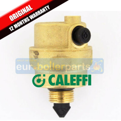 Robocal Caleffi 3/8'' Automatischer Schwimmerentlüfter Horizontaler Auslass 5024