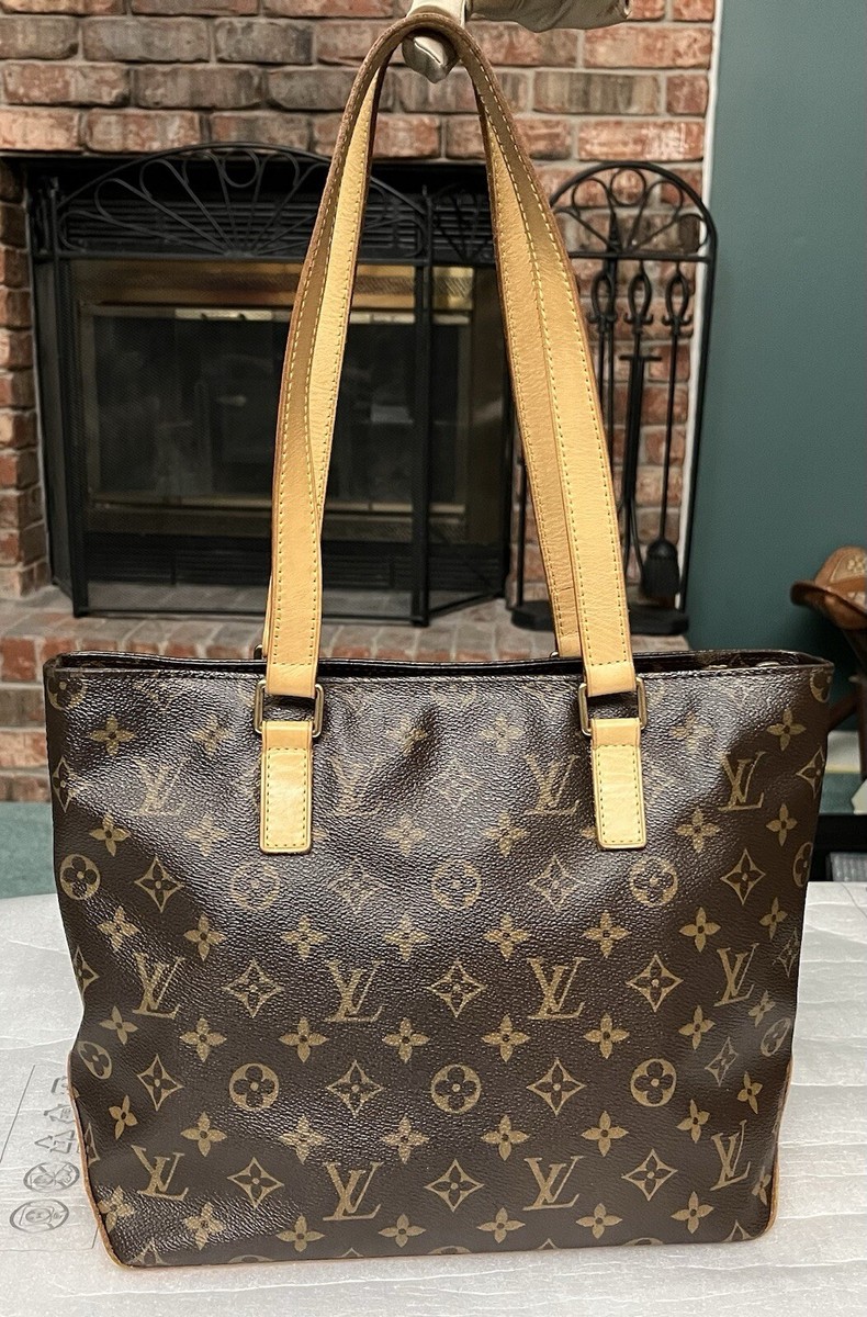 Louis Vuitton LV Monogram Canvas CABAS PIANO Handbag Tote Bag