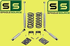3" / 5" Drop Lowering Kit + SHOCKS #2  Fits 98-15 Ford Ranger 2WD SPR CODE D