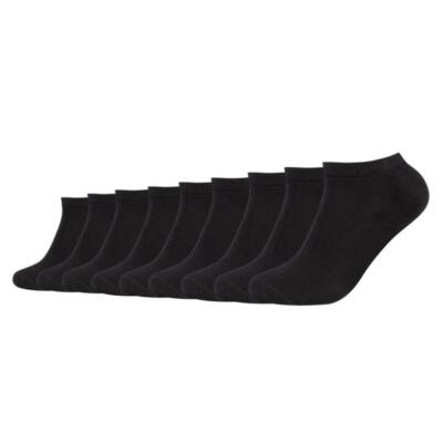 Camano Unisex Sneaker Socken 9 Paar ohne Gummidruck Ca-Soft Bio Damen Herren