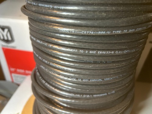 INCOMPLETE spool black electrical wire cable - Picture 2 of 8