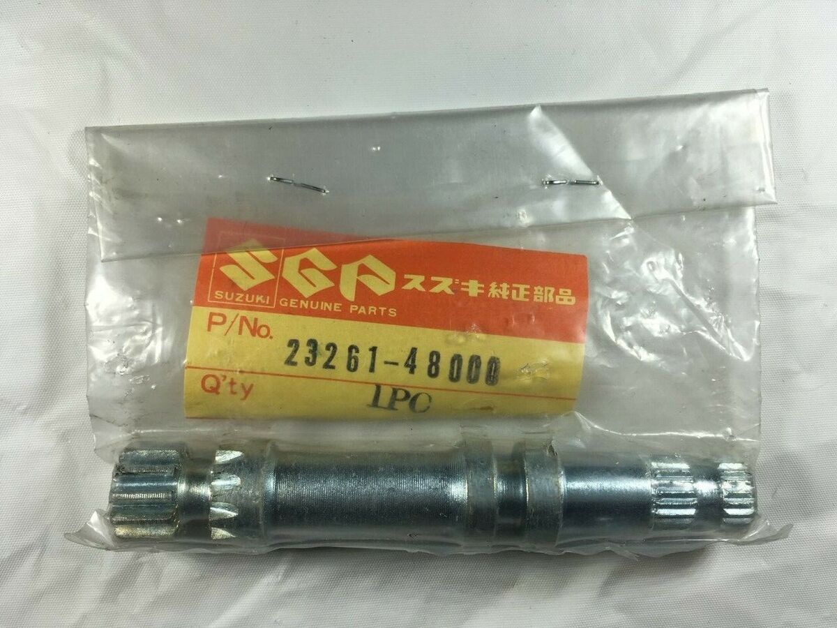 NEW NOS SUZUKI CLUTCH RELEASE PINION P/N 23260-48000 & 23261