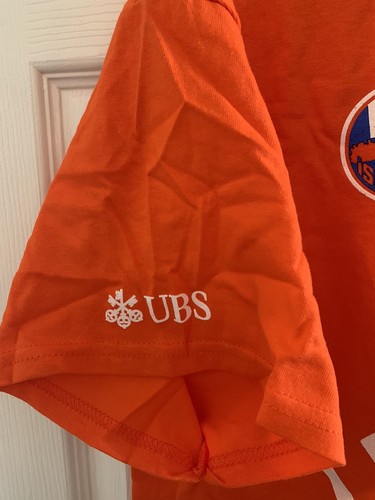 NEW NEW YORK ISLANDERS “LET’S GO ISLANDERS” NHL 2021 PLAYOFFS T-SHIRT XL ORANGE - Picture 3 of 7