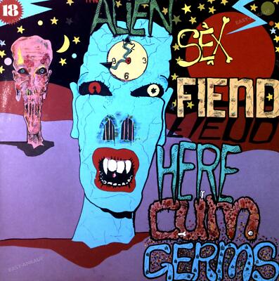 Alien Sex Fiend - Here Cum Germs LP (VG+/VG) .