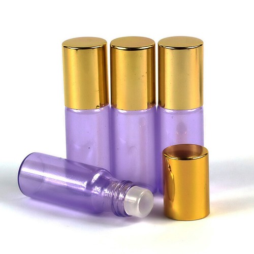 Wholesale 3ml-10ml Pearized Mass Color Glass Essential Oil Roller Bottle w/ Ball - Picture 11 of 12