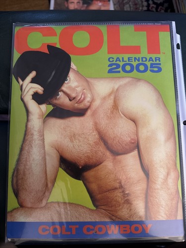 COLT Cowboy Men CALENDAR 2005 GAY Art Photo Male Beefcake Calendar