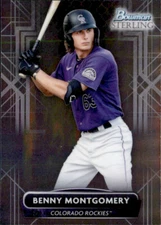 2022 BOWMAN STERLING PROSPECT COLORADO ROCKIES - BENNY MONTGOMERY #BSP-84