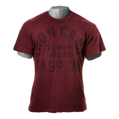 GASP Throwback Slub Tee Bodybuilding Herren Fitness T-Shirt Sport Muskelshirt