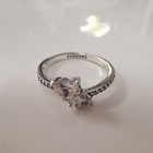 Pandora Sparkling Ale S925 Silver Heart Double Ring
