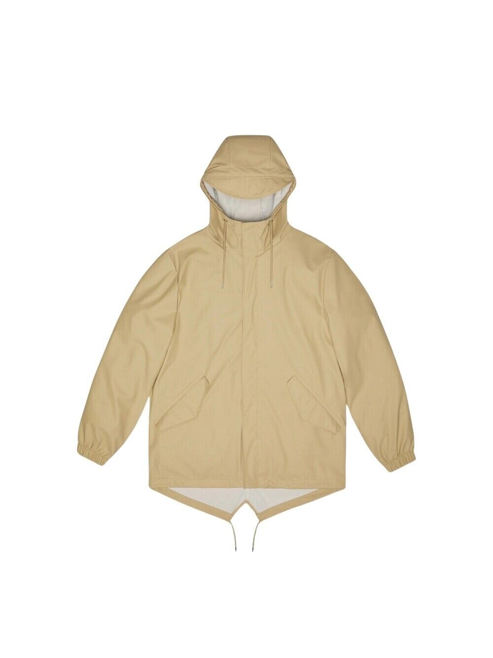 Chaqueta Rains Unisex, Modelo Fishtail, Color Arena, Modelo 18010 24