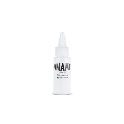 DYNAMIC Dynmaic White 1oz Tattoo Ink, Australia Stock
