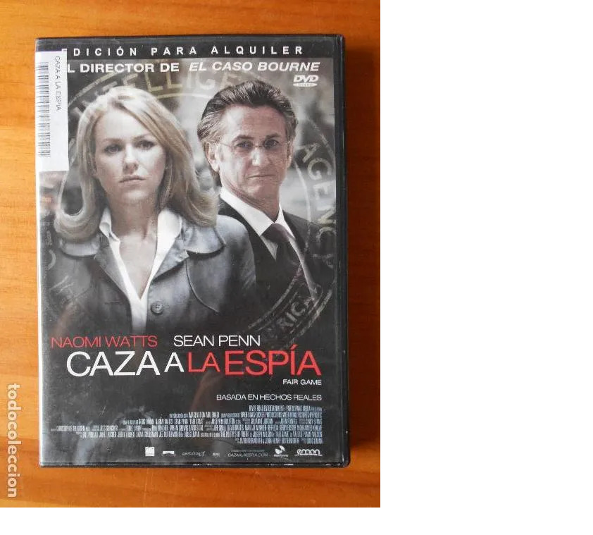 DVD CAZA A LA ESPIA - EDICION DE ALQUILER - NAOMI WATTS...
