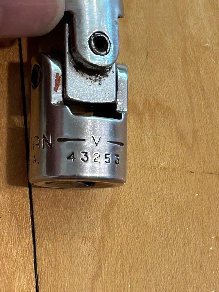 N・_・N Craftsman Vintage 7/16” Swivel Flex Socket 3/8” Drive 12