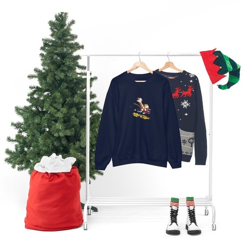 CALVIN AND HOBBES | Unisex Heavy Blend Crewneck Sweatshirt - 第 79/124 張圖片