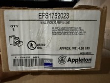Appleton EFS175-2023 HAZLOC Receptacle and box NEW EFS150-2023 with reducer 