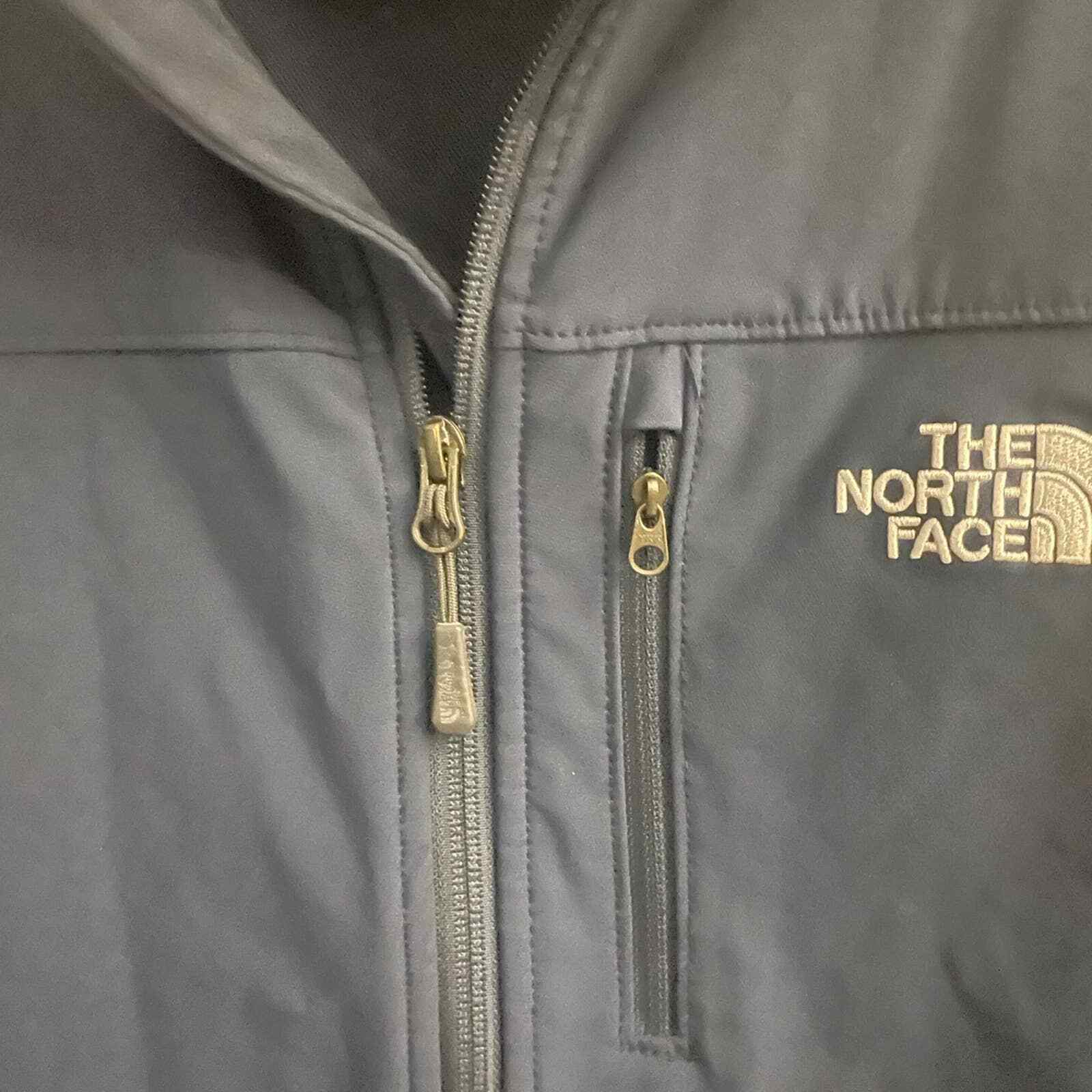 North face men’s navy blue jacket small - image 3