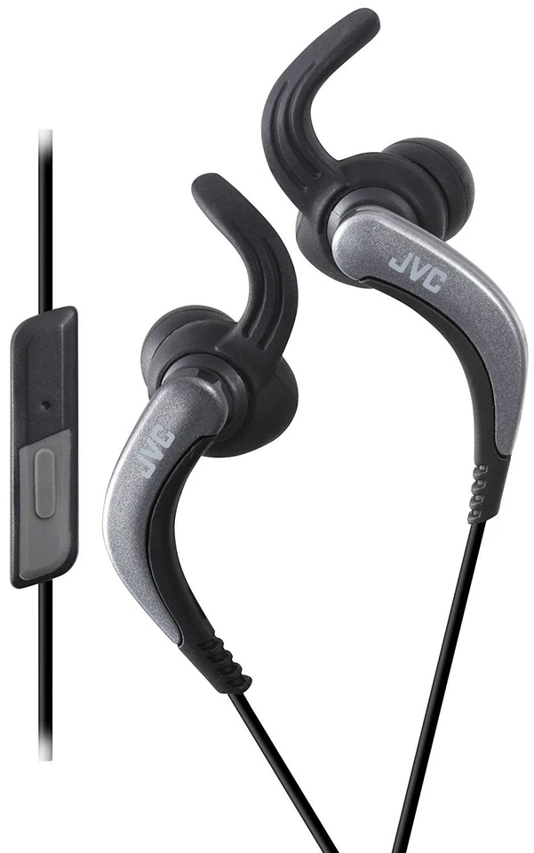 Original JVC HA-ETR40 Splashproof Sporty In-Earphone with one-button mic/remote - Image 3 of 4