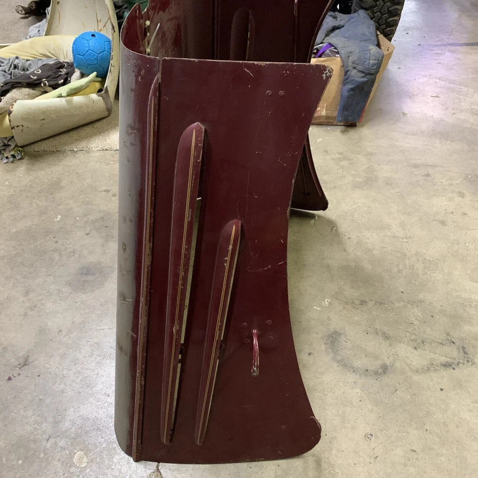 Винтажные оригинальные стандартные верхние и боковые панели капота Chevrolet 1935 1936 годов выпуска от оригинального производителя GM - Изображение 3 из 4