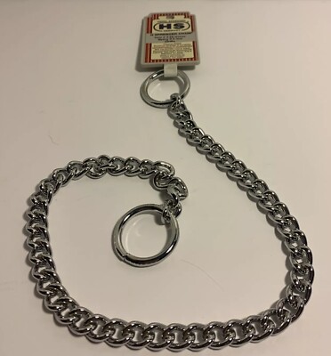20  Inch Herm Sprenger Chain. 3.0 mm. Choker Chain. Made In Germany