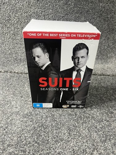 Suits Seasons 1-6 DVD Box Set PAL 92 Episodes 24 Disc Set 2017