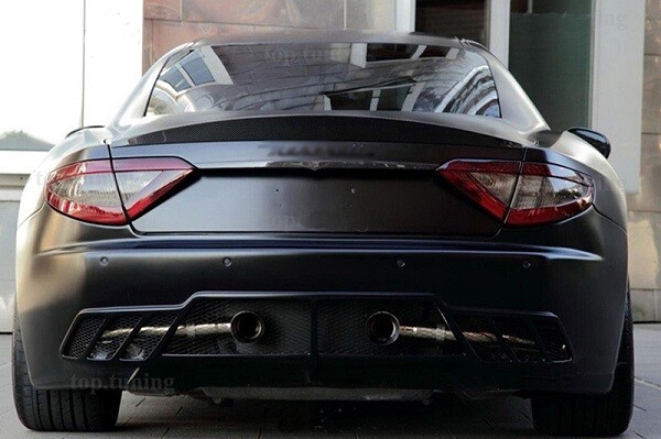 REAL Carbon Fiber Rear Trunk Spoiler For Maserati Gran Turismo Coupe GT 07-14 12