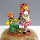 Vintage Ron Lee Clown Figurine Sculpture Clown Proposing With Flowers 406 of 950 — photo 8