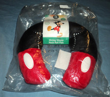 Disney Baby Mickey Mouse Neck Roll Pals, Travel Pillow, 9  Plush NWT