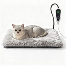 Cat Heating Pad 17 x 13 in with Smart Thermostat Switch and Power Line Protec...