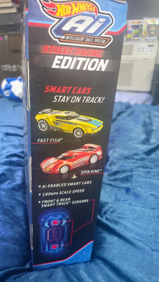 Hot Wheels AI Intelligent Street Race System 2 Smart Cars & Talking Controllers - Image 3 of 4