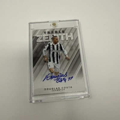 Douglas Costa Panini Juventus Treble Zenith Auto Autograph /199