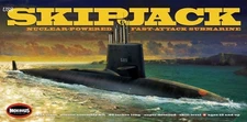 Moebius Models 1400 – USS Skipjack SSN-585 – 1/72 Scale Plastic Model Kit NIB
