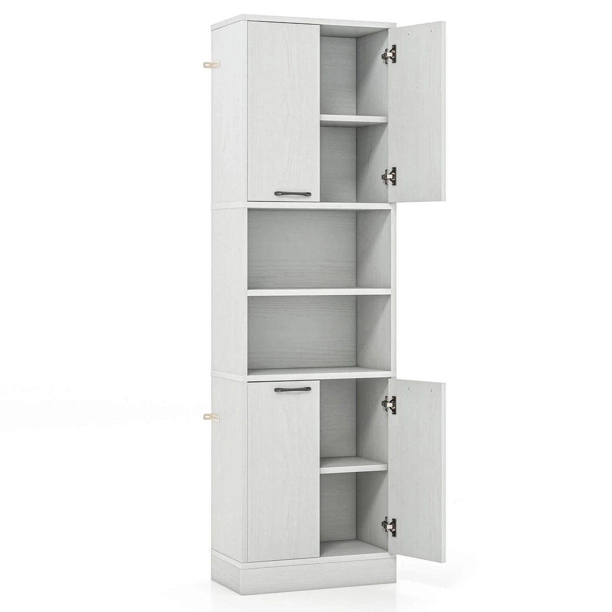 Maison Exclusive - Aparador Madera De Ingeniería Blanco 90,5x29,5x65 Cm