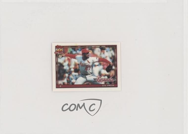 1991 Topps Micro Lee Smith #660 HOF 0c4