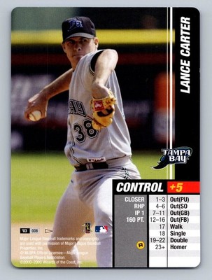 2003 MLB Showdown Pennant Run Lance Carter #008