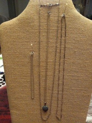 Set Of 4 Necklaces And Ankle Bracelet