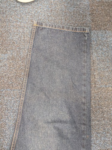Pantalones de mezclilla Weird Fish para hombre talla 40 cintura 30 patas algodón orgánico azul marino - Imagen 9 de 11