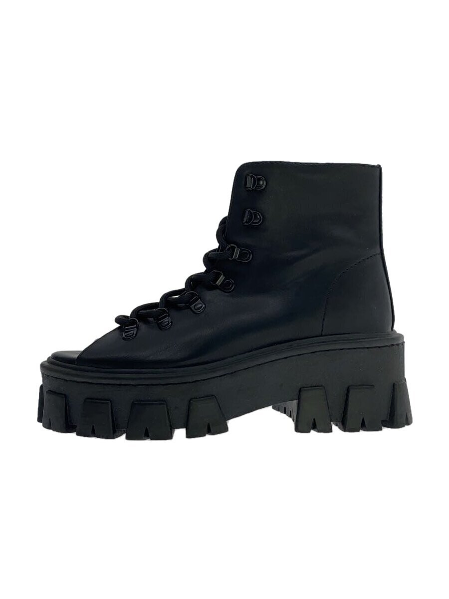 Moussy Lace-Up Boots/S/Black 535