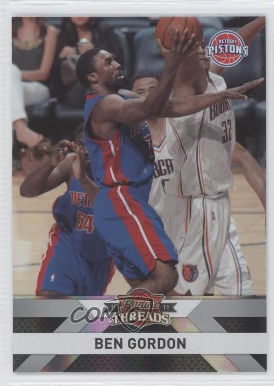2010-11 Panini Threads Century Proof Silver 130/199 Ben Gordon #113 y0i