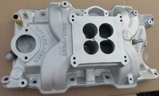 Offenhauser Aluminum 360 Degree Dual Port Mopar Intake Manifold 318 340 360 Good Offenhauser Aluminum 360 Degree Dual Port Mopar Intake Manifold 318 340 360 Good