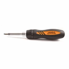 Screwdriver Multiple 6 In 1 With Ratchet Uniweld 6n1rsd 1/4 - 5/16 drivers1/4