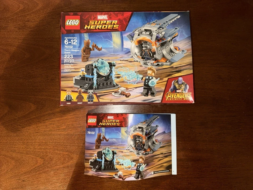 LEGO Marvel: Thor's Weapon Quest (76102) | 100% Completo Foto 4 de 4