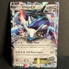 Dialga EX Ultra Rare Holo Basic 180 HP Pokémon Card XY Phantom Forces 62/119 on eBay