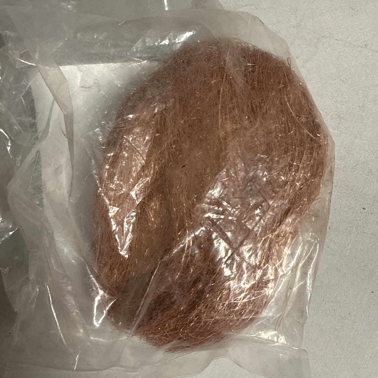 Copper Wool 3.5 Oz Skein/Pad -by Rogue River Tools. COARSE GRADE! -Made in USA!