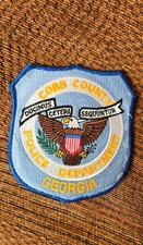 Cobb County Police Department, Georgia, Sew On Patch.