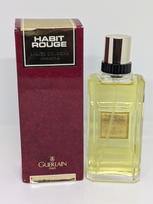 VINTAGE HABIT ROUGE DE Guerlain EDC 3.4oz-100mL DISCONTINUED 100