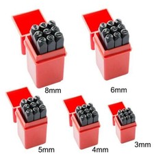 Stamps Punch Craft For metal marking need Jewelry Leather Numbers Steel Tool
