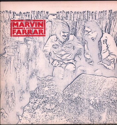 Hank Marvin and John Farrar Self-Titled LP vinyl UK Emi 1973 in textured